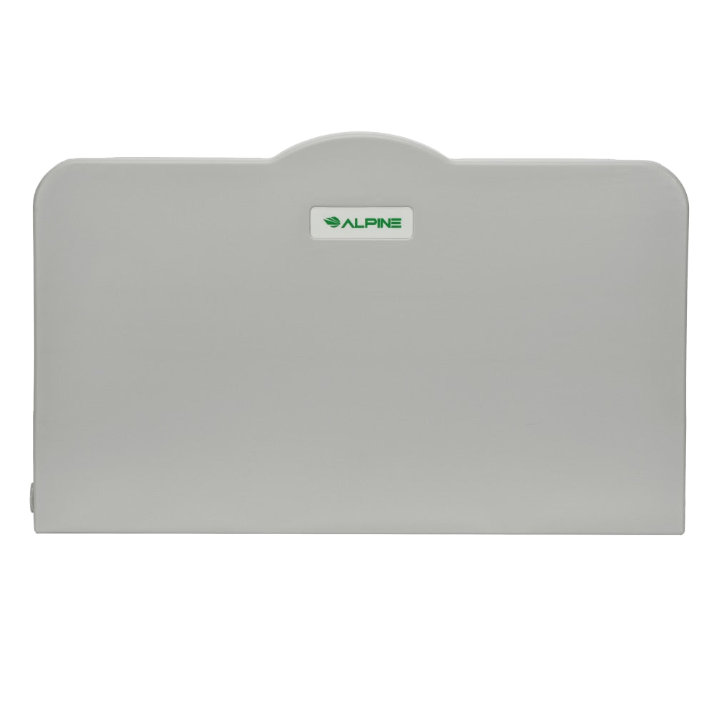 Alpine Compact Horizontal Baby Changing Station, 19-13/16inH x 32-1/8inW x 18-1/8inD, White