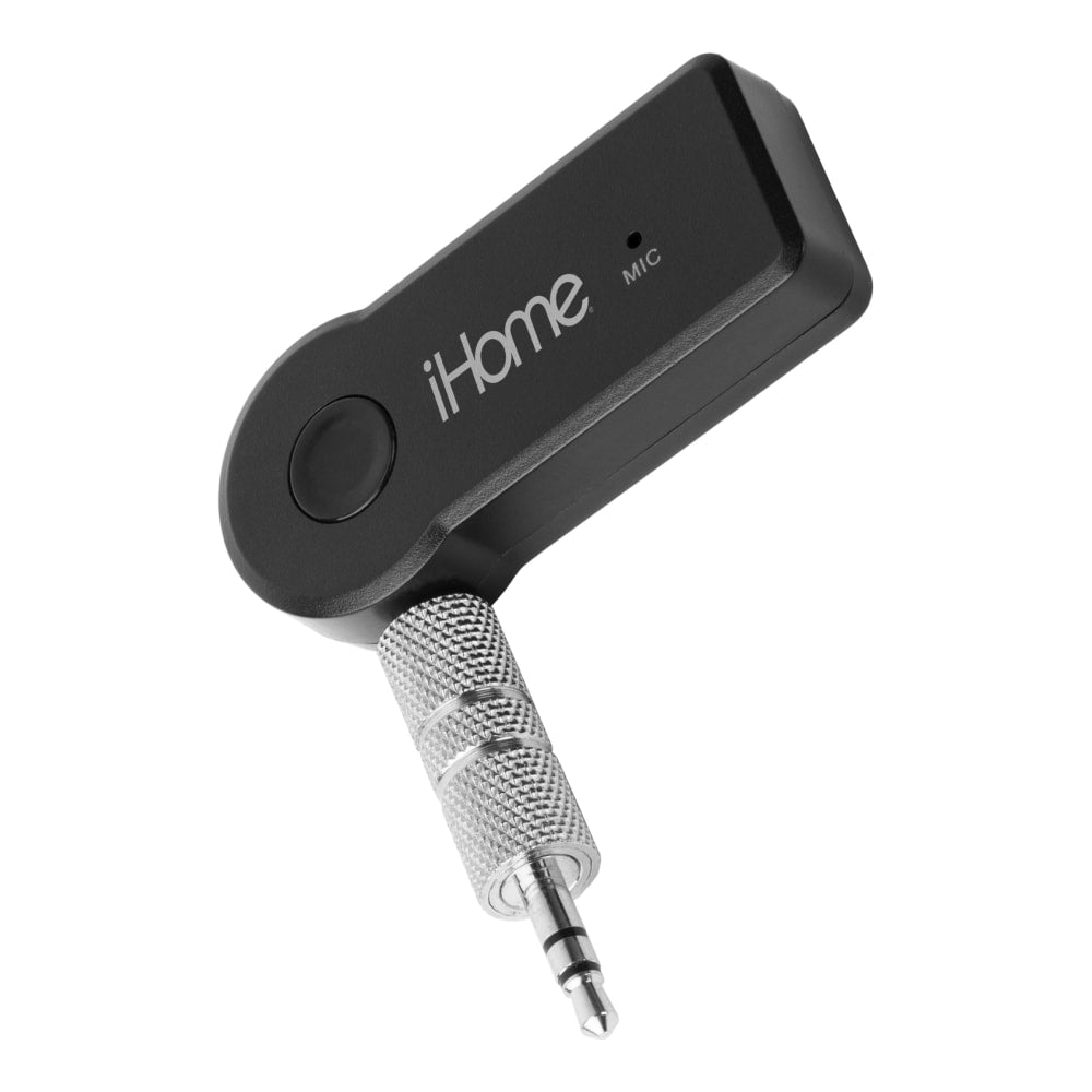 iHome 3.5MM Bluetooth Audio Receiver, Black