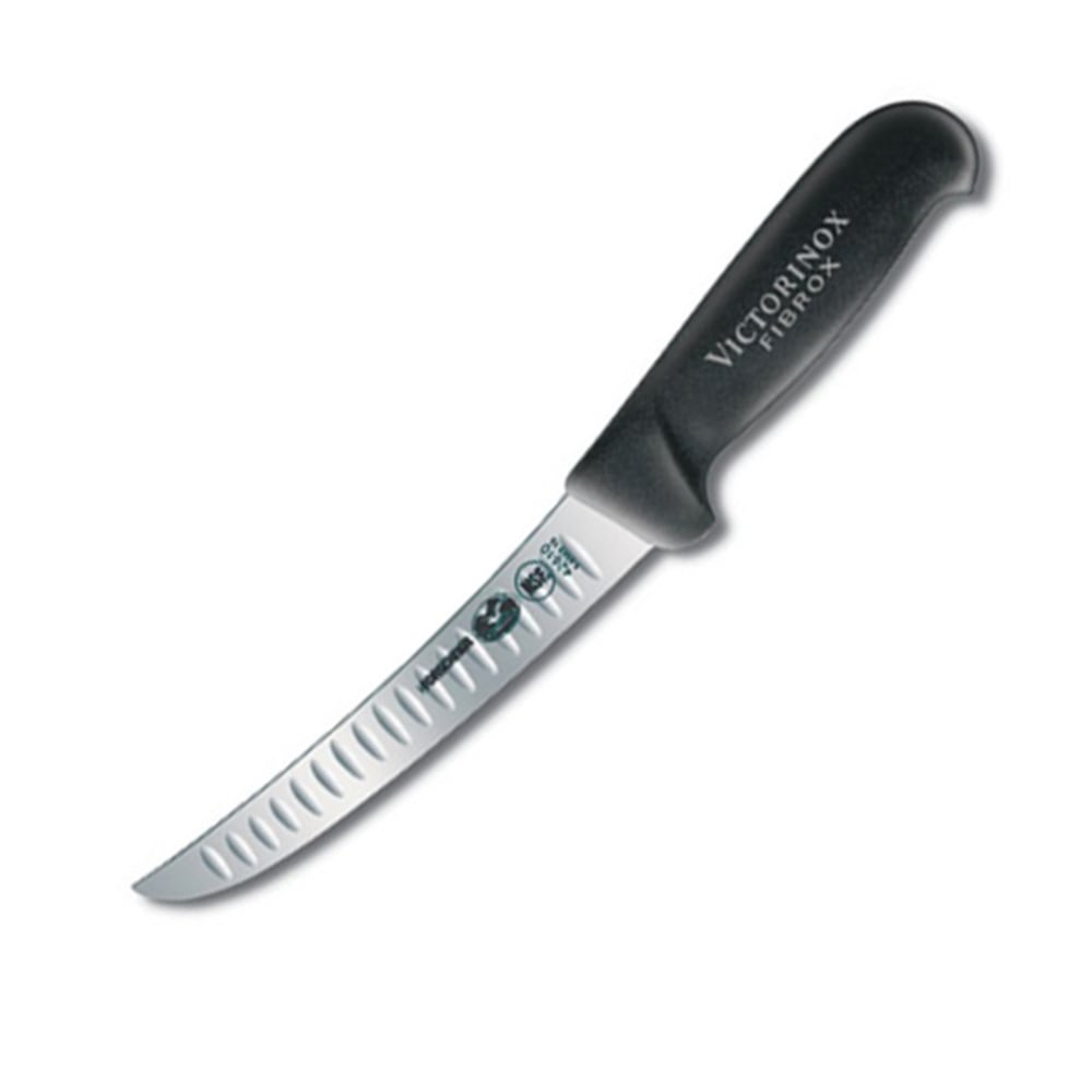 Victorinox Granton Edge Curved Boning Knife, 6in