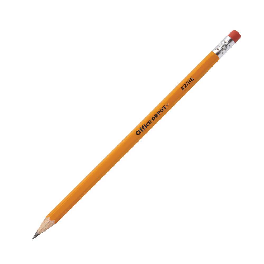 Office Depot Brand Wood Pencils, #2 Lead, Medium, Pack of 72