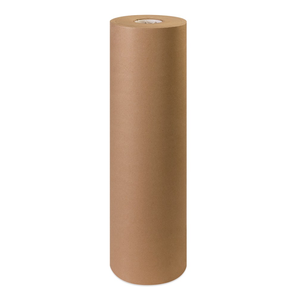 Partners Brand 100% Recycled Kraft Paper Roll, 30 Lb, 30in x 1,200ft