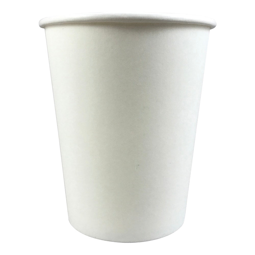 Hotel Emporium Generic Hot Cups, Individually Wrapped, 10 Oz, 100% Recycled, White, Pack Of 1,000 Cups