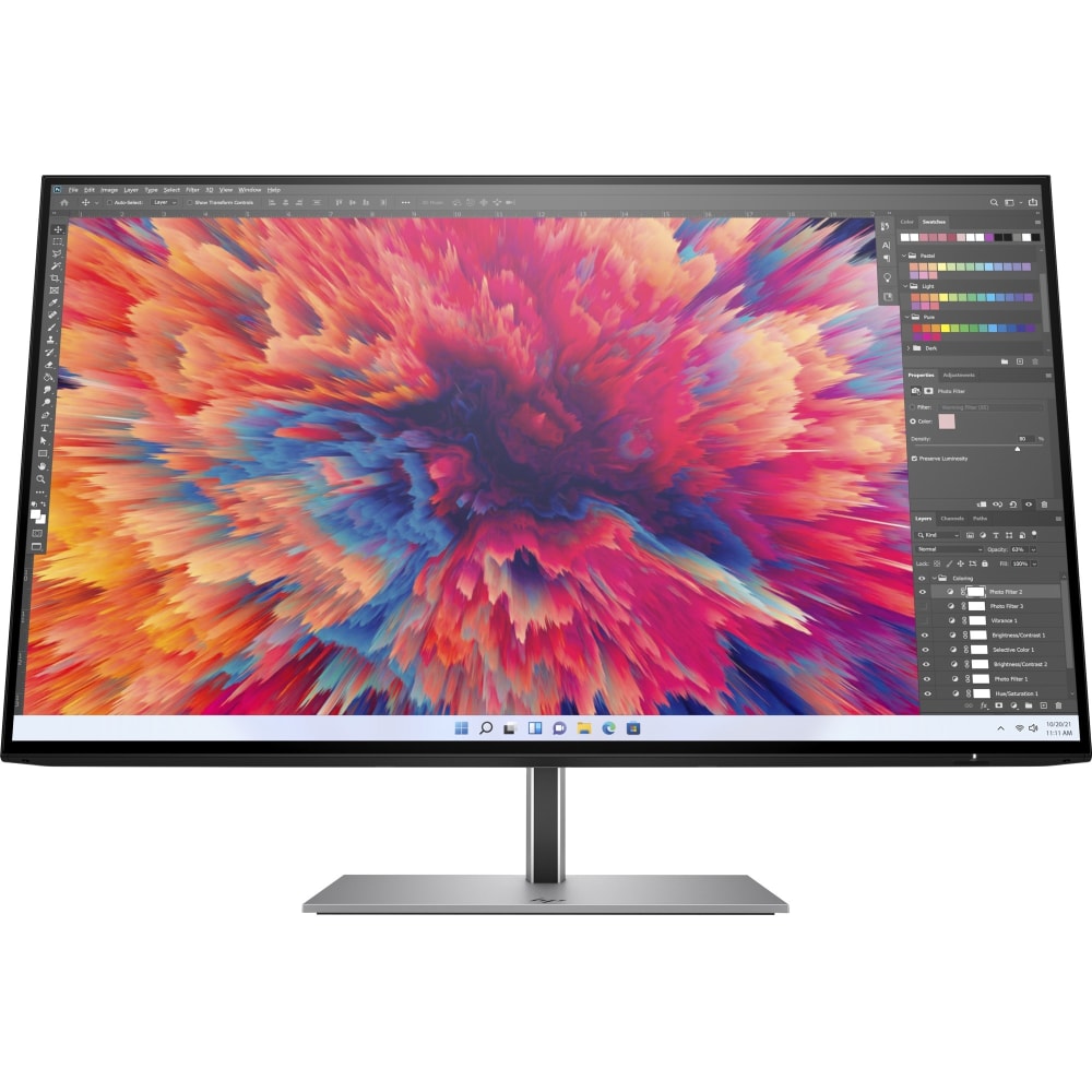 HP Z24q G3 24in Class QHD LCD Monitor - 16:9 - 23.8in Viewable - In-plane Switching (IPS) Technology - 2560 x 1440 - 400 Nit - 5 ms - HDMI - DisplayPort