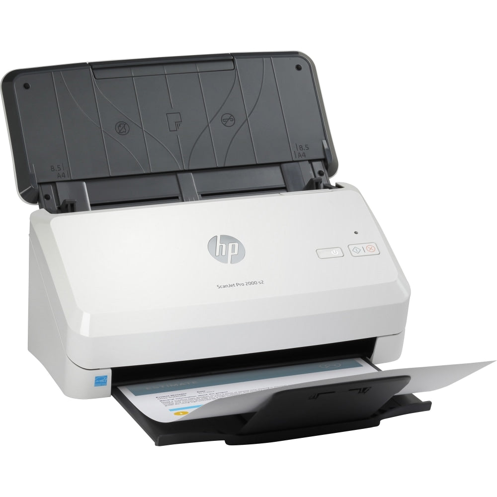 HP ScanJet Pro 2000 s2 Sheetfed Scanner - 600 dpi Optical - Duplex Scanning - USB