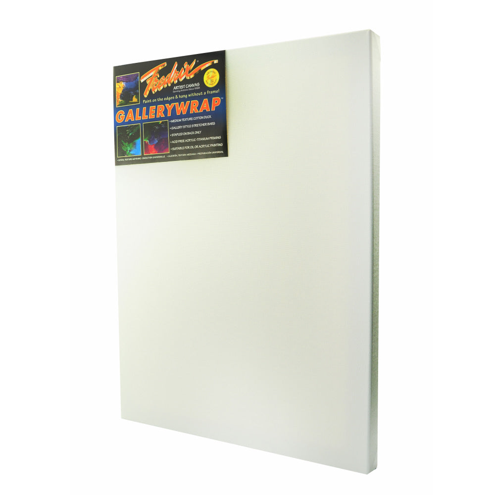 Fredrix Gallerywrap Stretched Canvas, 11in x 14in x 1in