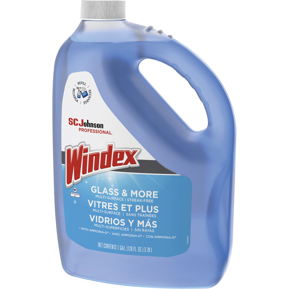 Windex Glass Cleaner With Ammonia-D, 128 Oz Bottle