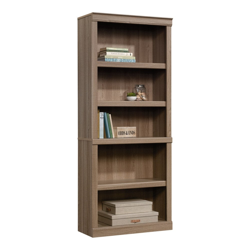 Realspace 72inH 5-Shelf Bookcase, Spring Oak