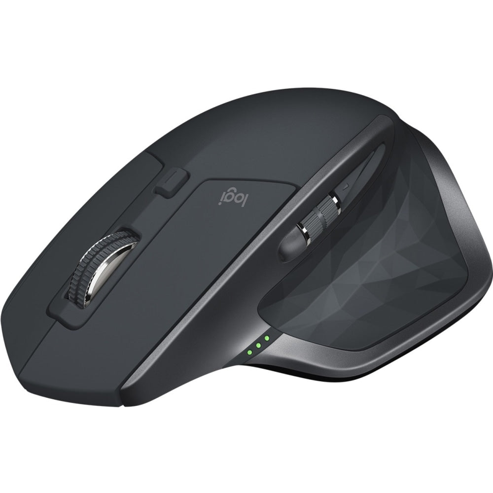 Logitech MX Master 2S - Darkfield - Wireless - Bluetooth/Radio Frequency - 2.40 GHz - Graphite - USB - 4000 dpi - Scroll Wheel - 7 Button(s)