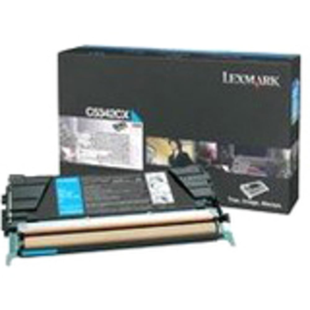 Lexmark C5346CX Cyan Extra-High Yield Toner Cartridge