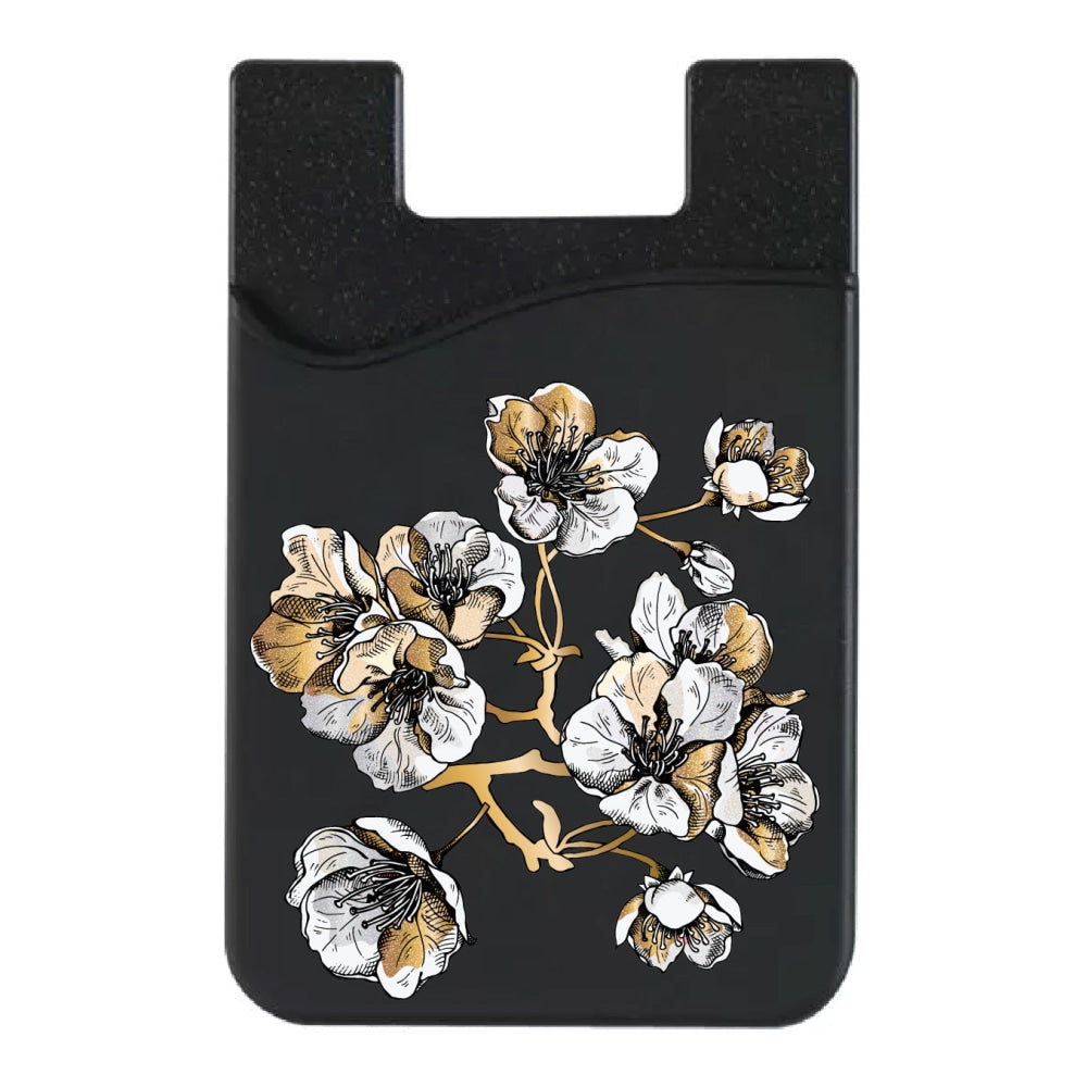 OTM Essentials Mobile Phone Wallet Sleeve, 3.5inH x 2.3inW x 0.1inD, Cherry Blossoms, OP-TI-Z122A