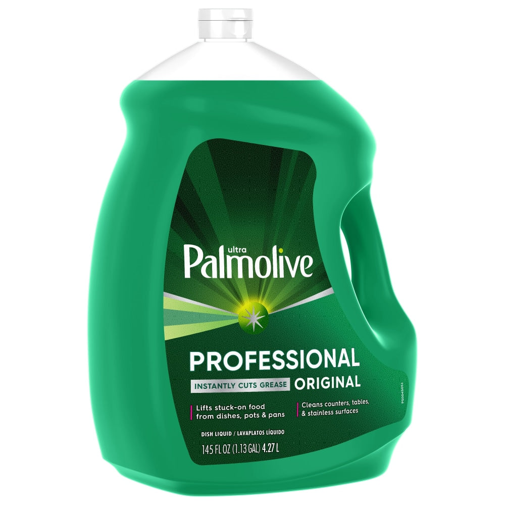 Palmolive Ultra Strength Liquid Dish Soap, 145 Oz, Green, Pack Of 4 Bottles