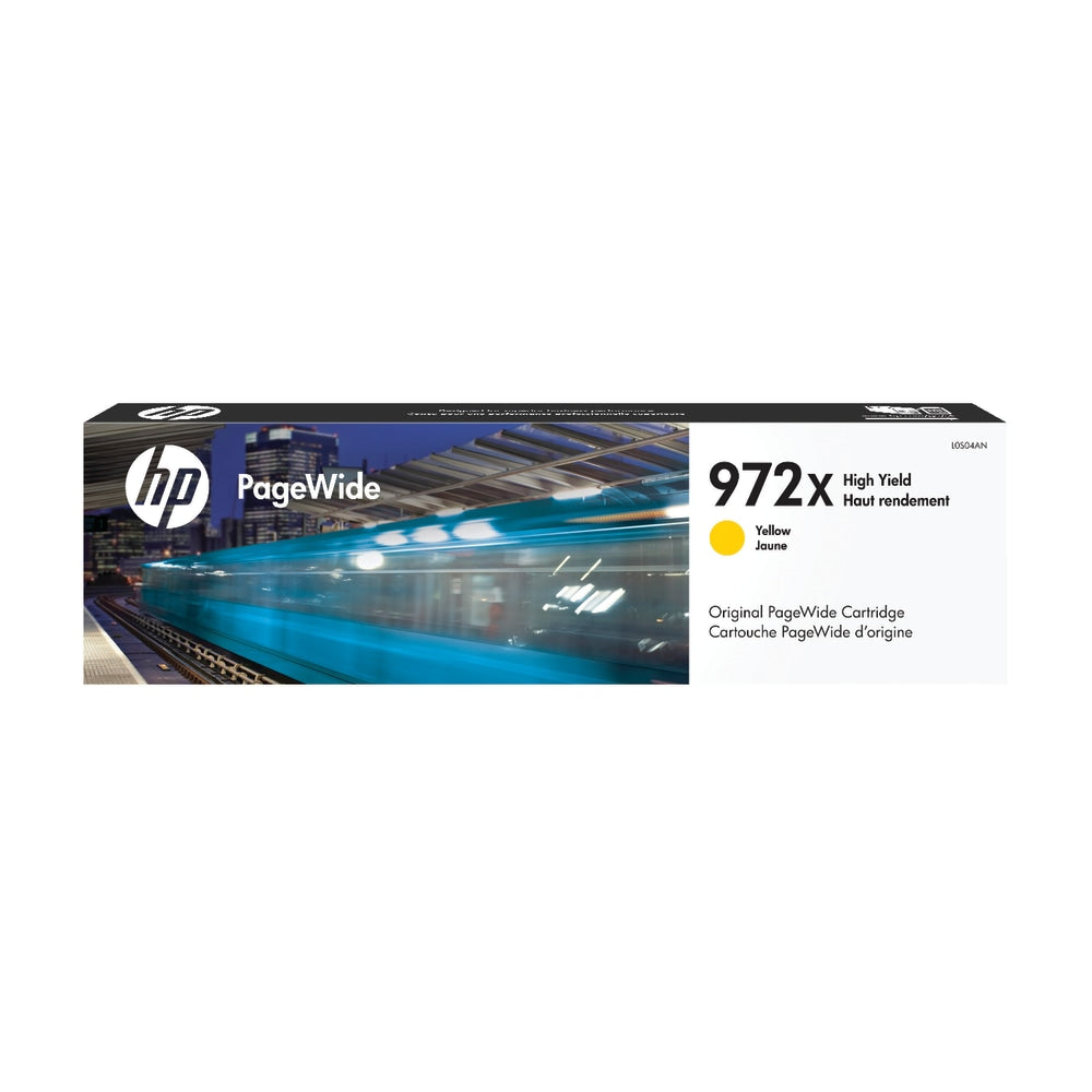 HP 972X Yellow High-Yield Ink Cartridge, L0S04AN