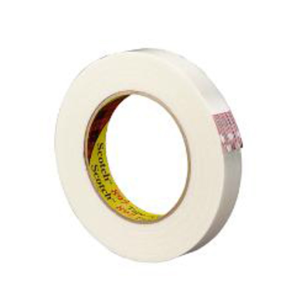 3M 897 Strapping Tape, 2in x 60 Yd., Clear, Case Of 6