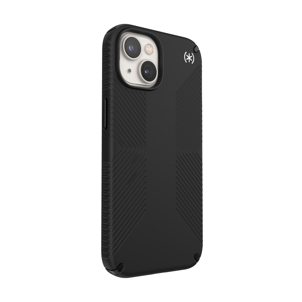 Speck Presidio2 Grip MagSafe iPhone 14 Case, Black, 150059-D143