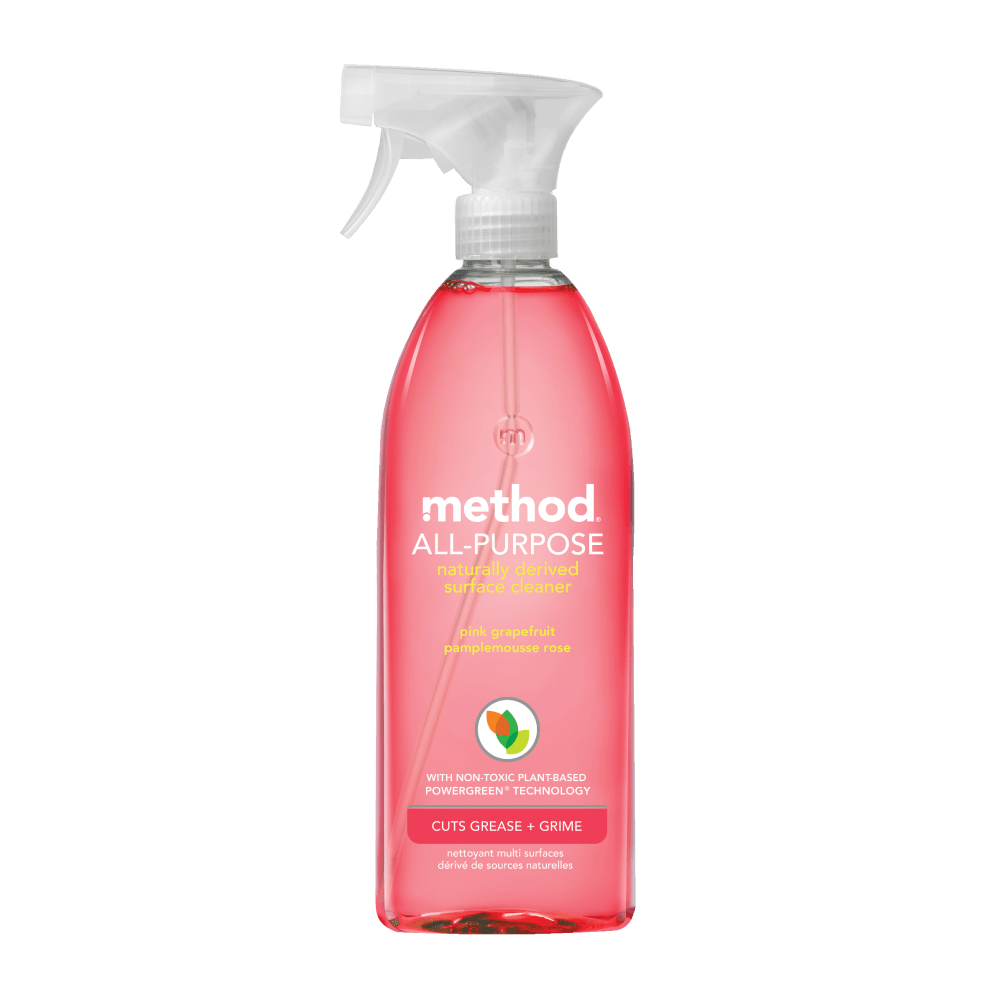 Method All-Purpose Spray, Pink Grapefruit Scent, 28 Oz Bottle