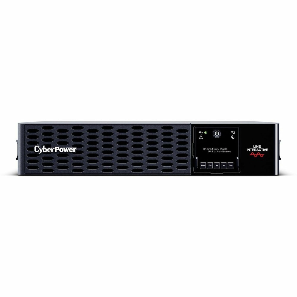 CyberPower PR3000RTXL2UN New Smart App Sinewave UPS Systems - 3000VA/3000W, 120 VAC, NEMA L5-30P, 2U, Rack / Tower, Sine Wave, 9 Outlets, LCD, PowerPanel Business, $400000 CEG, 3YR Warranty