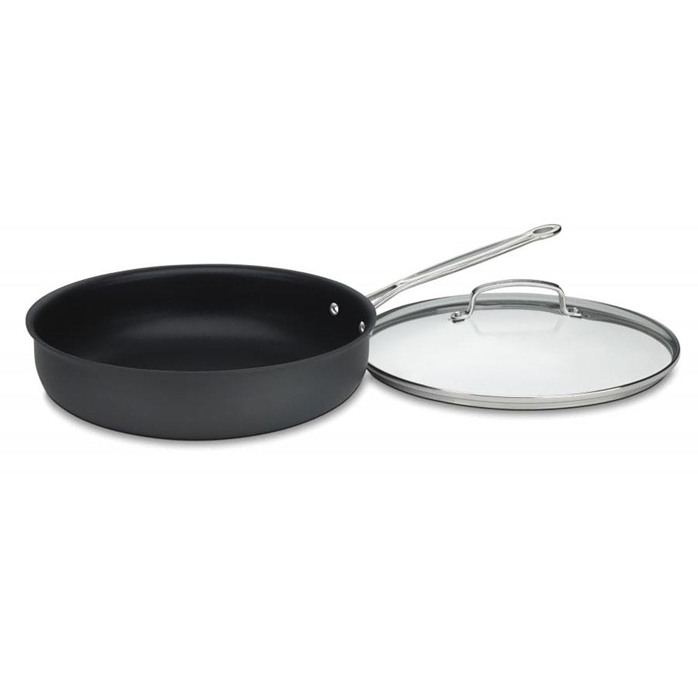 Cuisinart Non-Stick Deep Fry Pan, 12in, Black