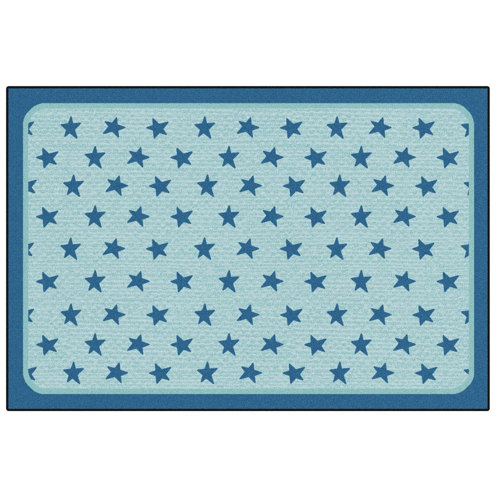 Carpets for Kids KID$Value Rugs Super Stars Decorative Rug, 3ft x 4ft6in, Dark Blue