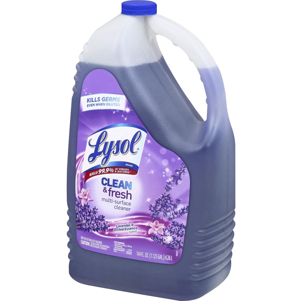 Lysol Clean & Fresh Multi-Surface Cleaner, Clean & Fresh Lavender Orchid Scent, 144 Oz Bottle