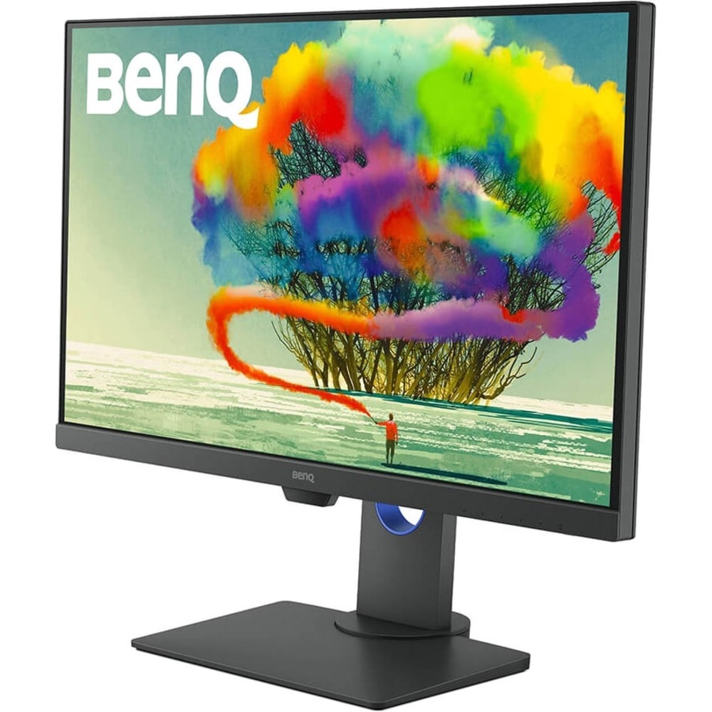 BenQ PD2705Q 27in Class WQHD LCD Monitor - 16:9 - Dark Gray - 27in Viewable - In-plane Switching (IPS) Technology - WLED Backlight - 2560 x 1440 - 16.7 Million Colors - 300 Nit - 5 ms - GTG Refresh Rate - Speakers - HDMI - DisplayPort