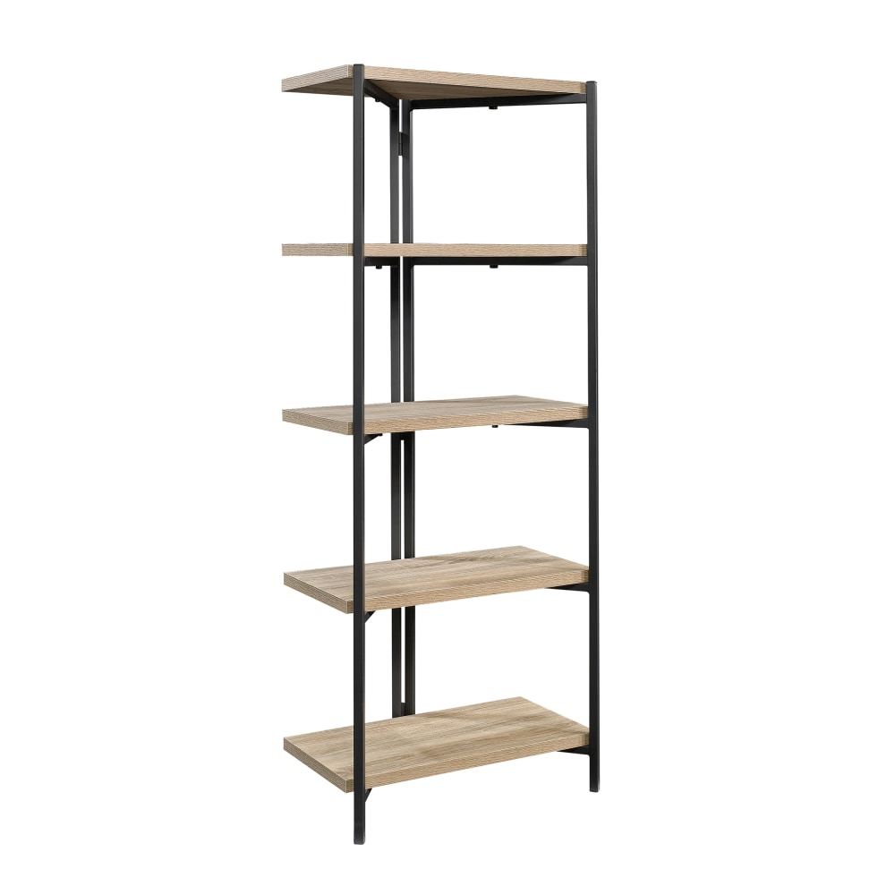 Sauder North Avenue 60inH 5-Shelf Bookcase, Charter Oak