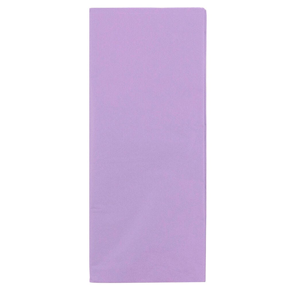 JAM Paper Tissue Paper, 26inH x 20inW x 1/8inD, Lilac, Pack Of 10 Sheets