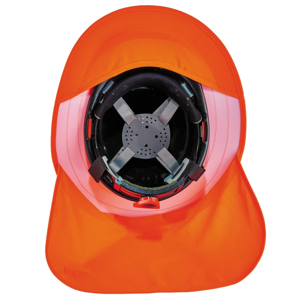 Ergodyne Chill-Its 6660 Hard Hat Brim With Shade, Orange