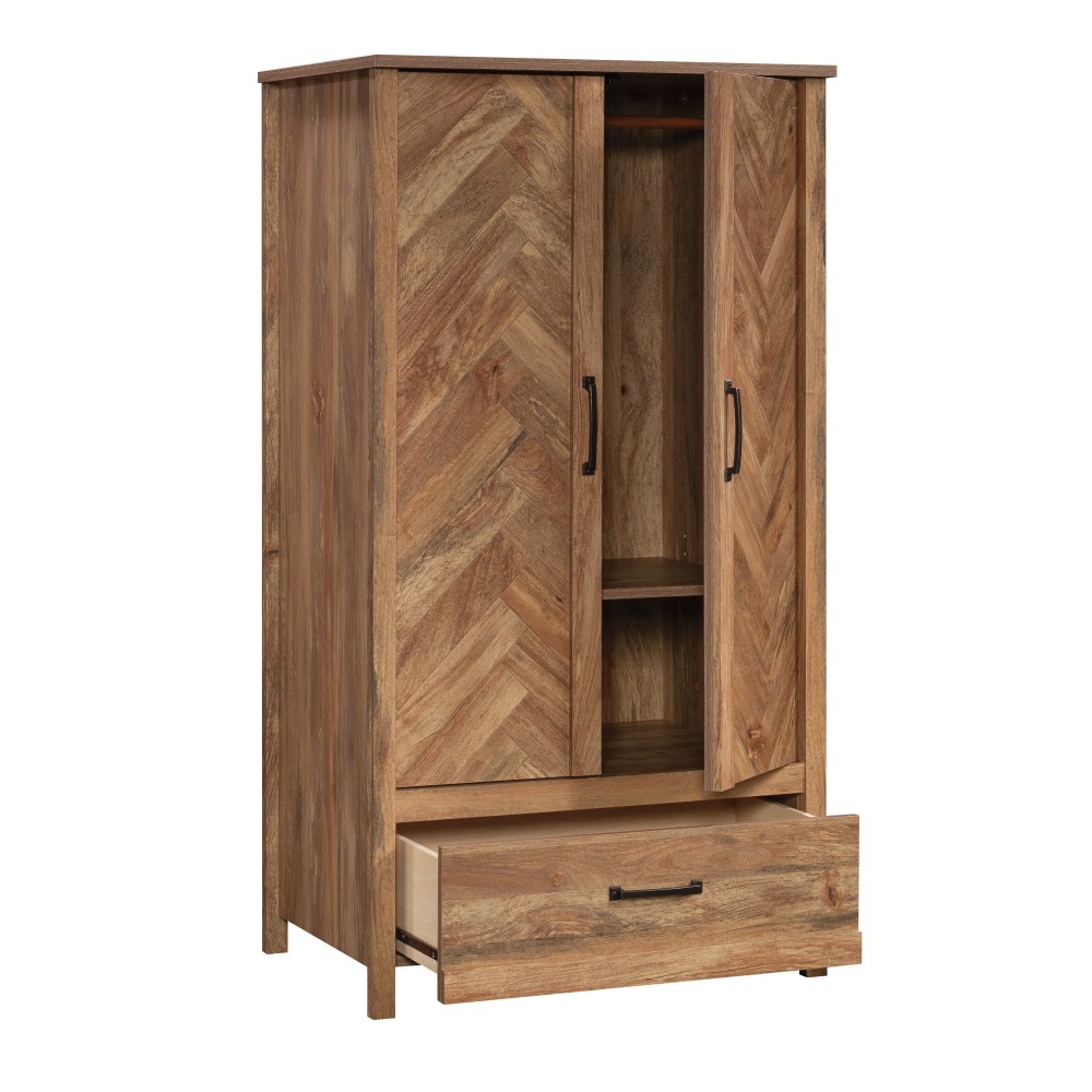 Sauder Cannery Bridge 33inW Armoire, Sindoori Mango