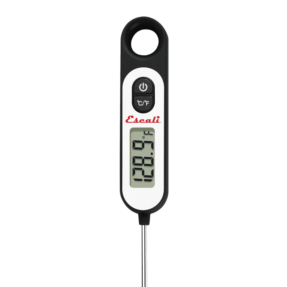 Escali Long-Stem Digital Food Thermometer, Black