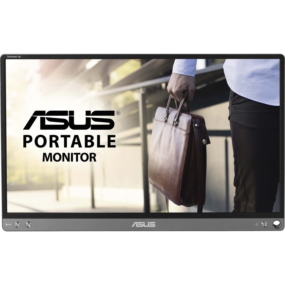 Asus ZenScreen MB16ACE 16in Class Full HD LCD Monitor - 16:9 - Dark Gray - 15.6in Viewable - In-plane Switching (IPS) Technology - 1920 x 1080 - 250 Nit Maximum - 5 ms - GTG Refresh Rate