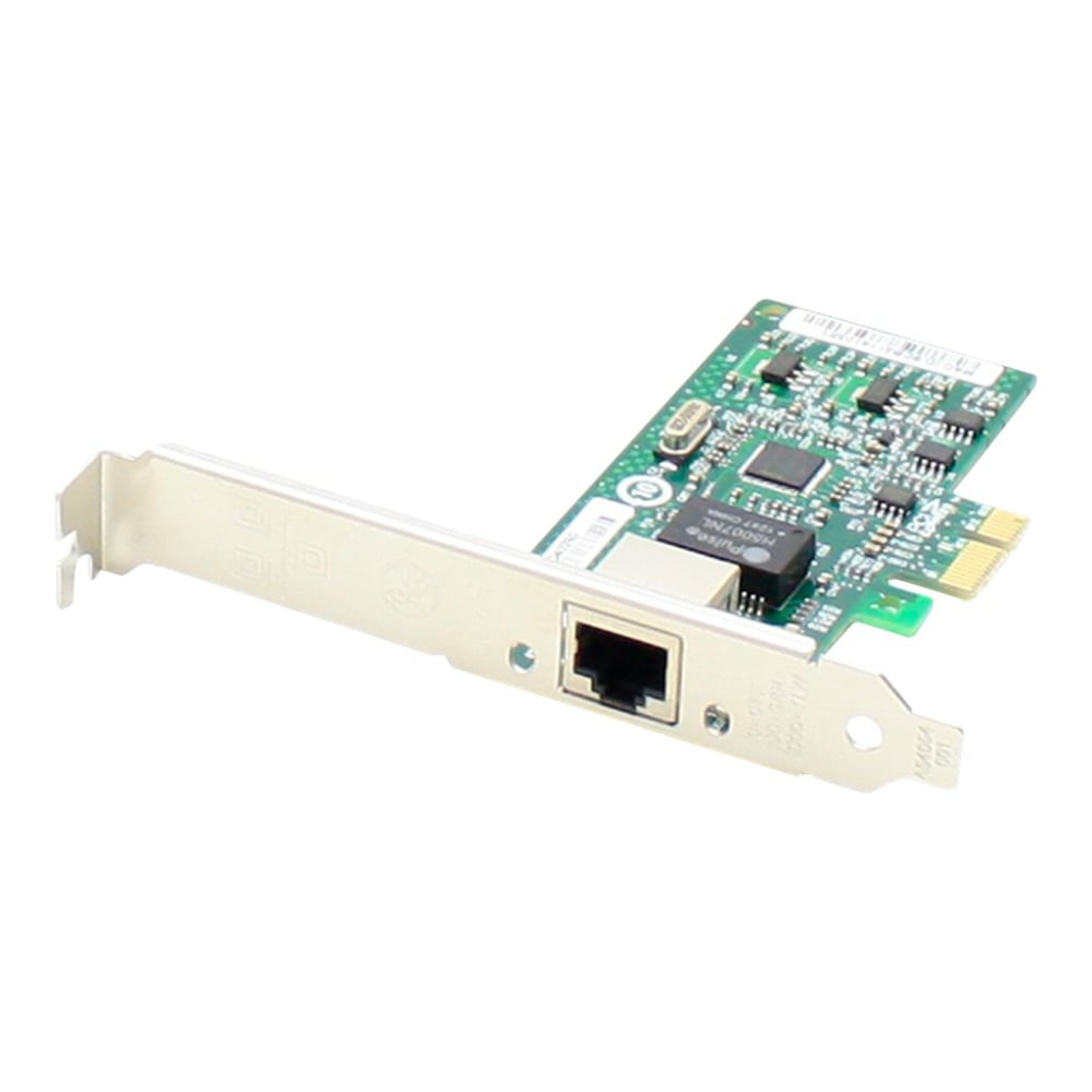 AddOn HP FX672AV Comparable Single RJ-45 Port PCIe NIC - Network adapter - PCIe x4 - 1000Base-T x 1