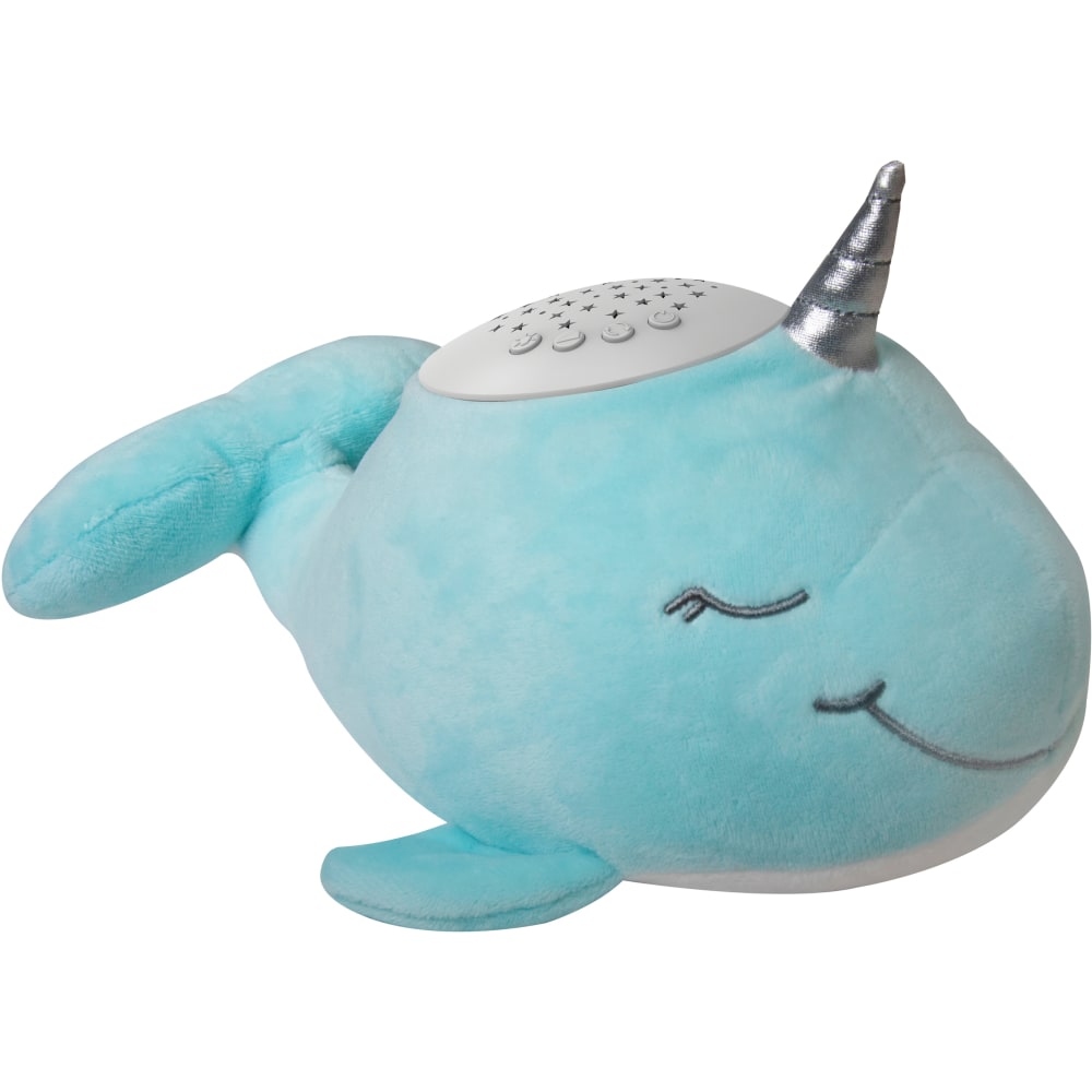 Pure Enrichment PureBaby Sound Sleepers Sound Machine, 9inH x 5-3/8inW x 4inD, Narwhal