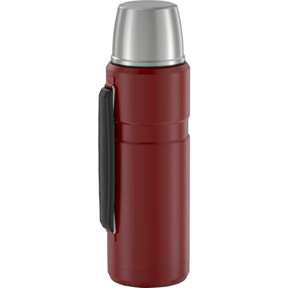 Thermos Stainless King Beverage Bottle 40Oz - 1.3 quart (1.2 L) - Vacuum - Rustic Red