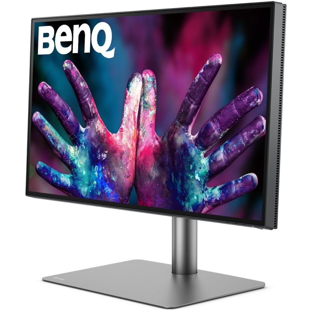 BenQ PD2725U 27in 4K UHD IPS Thunderbolt3 Calibrated LCD Monitor for Designer - 16:9 - Gray - 27in Viewable - In-plane Switching (IPS) Technology - LED Backlight - 3840 x 2160 - 1.07 Billion Colors - 400 Nit - 5 ms - Speakers - HDMI - DisplayPort