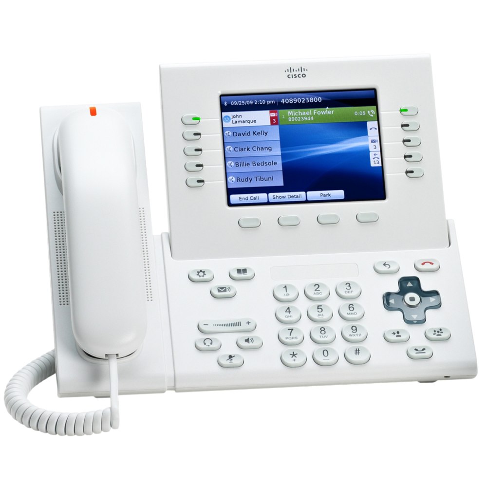 Cisco 9971 IP Phone - Corded/Cordless - Wi-Fi - Desktop - VoIP - 5.6in LCD - IEEE 802.11a/b/g - PoE Ports