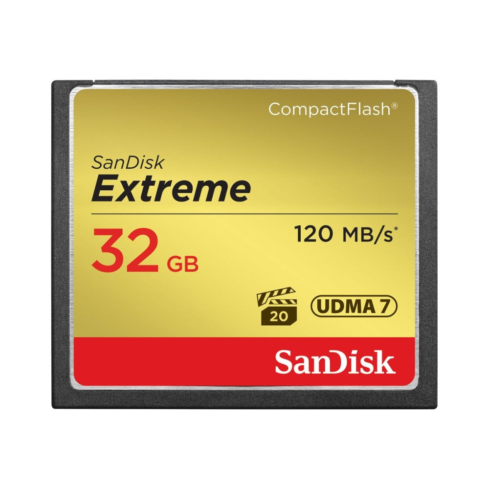 SanDisk Extreme - Flash memory card - 32 GB - CompactFlash