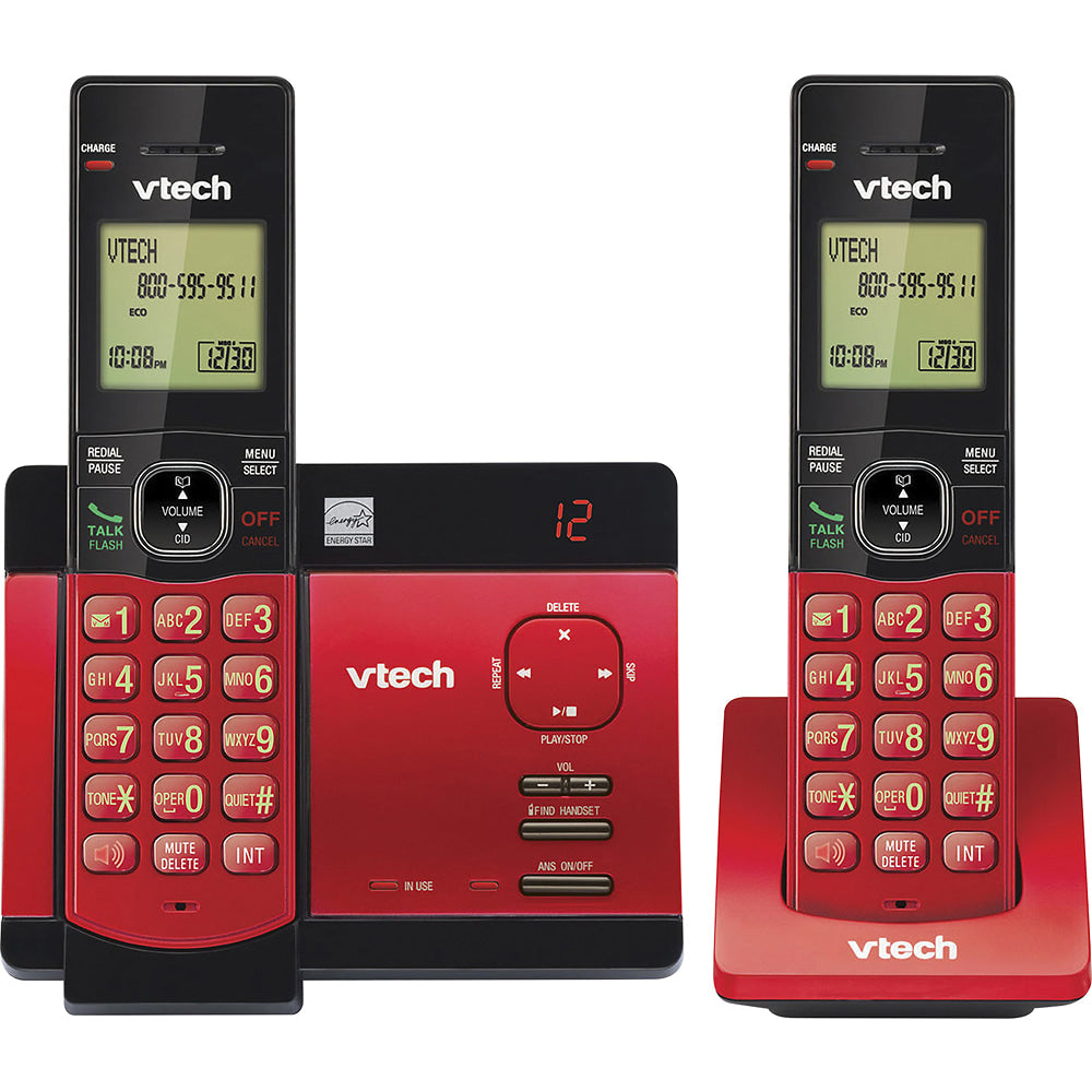 VTech CS5129-26 DECT 6.0 Expandable Cordless Phone With Digital Answering System