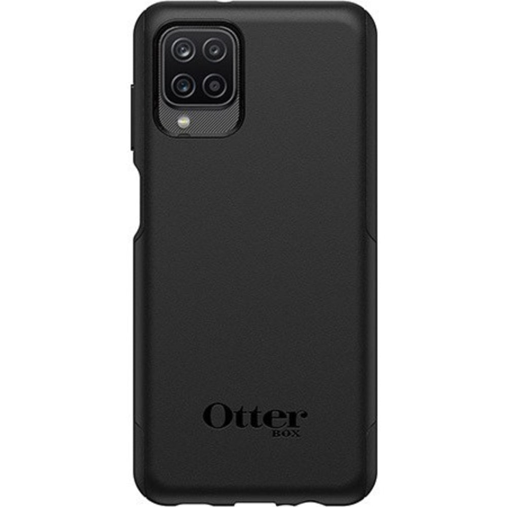 OtterBox Galaxy A12 Commuter Series Lite Case - For Samsung Galaxy A12 Smartphone - Black - Drop Resistant, Bump Resistant - Polycarbonate, Synthetic Rubber - Retail