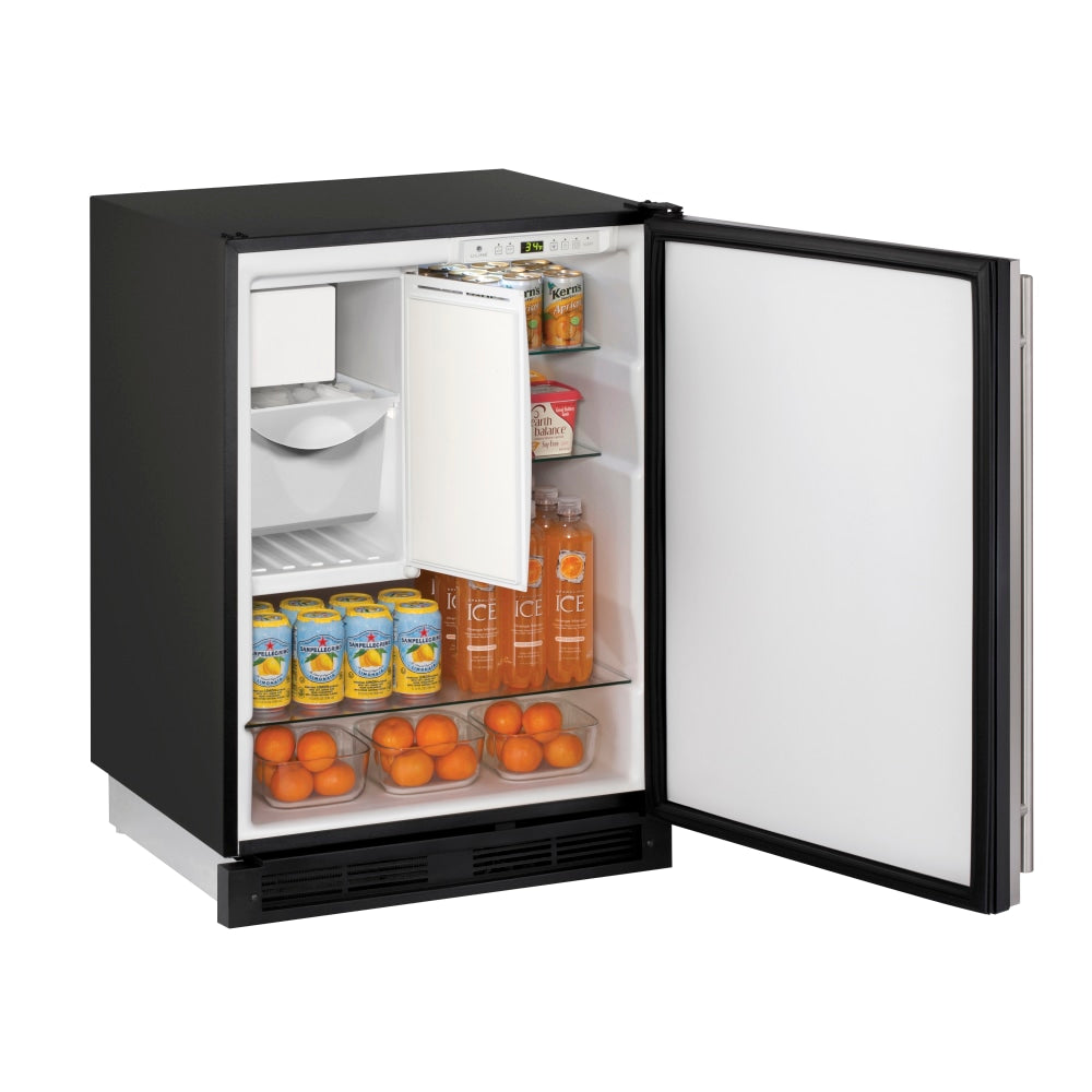 U-line 4.2 Cu. Ft. Mini Refrigerator/Freezer, Stainless Steel