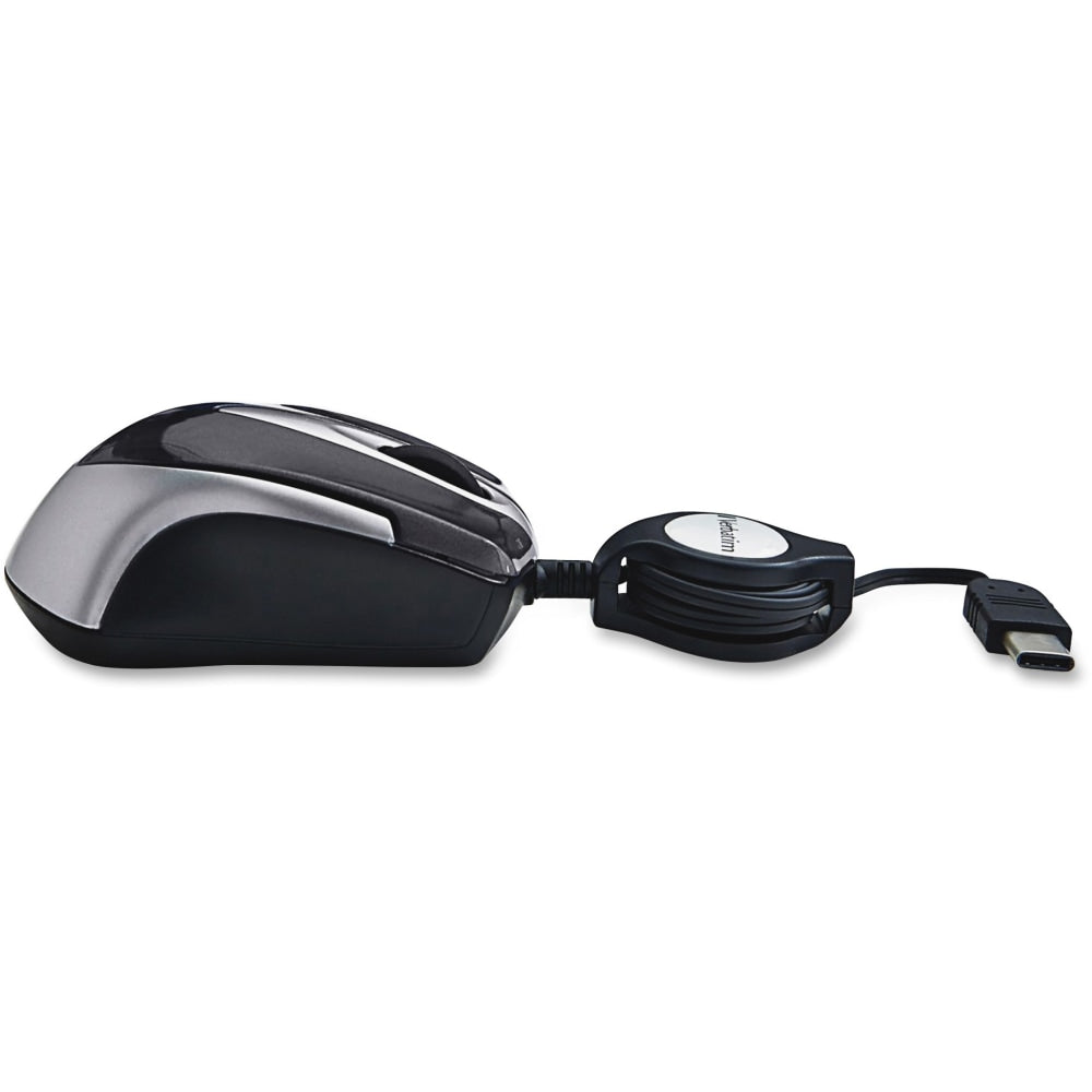 Verbatim USB-C Mini Optical Travel Mouse, Black