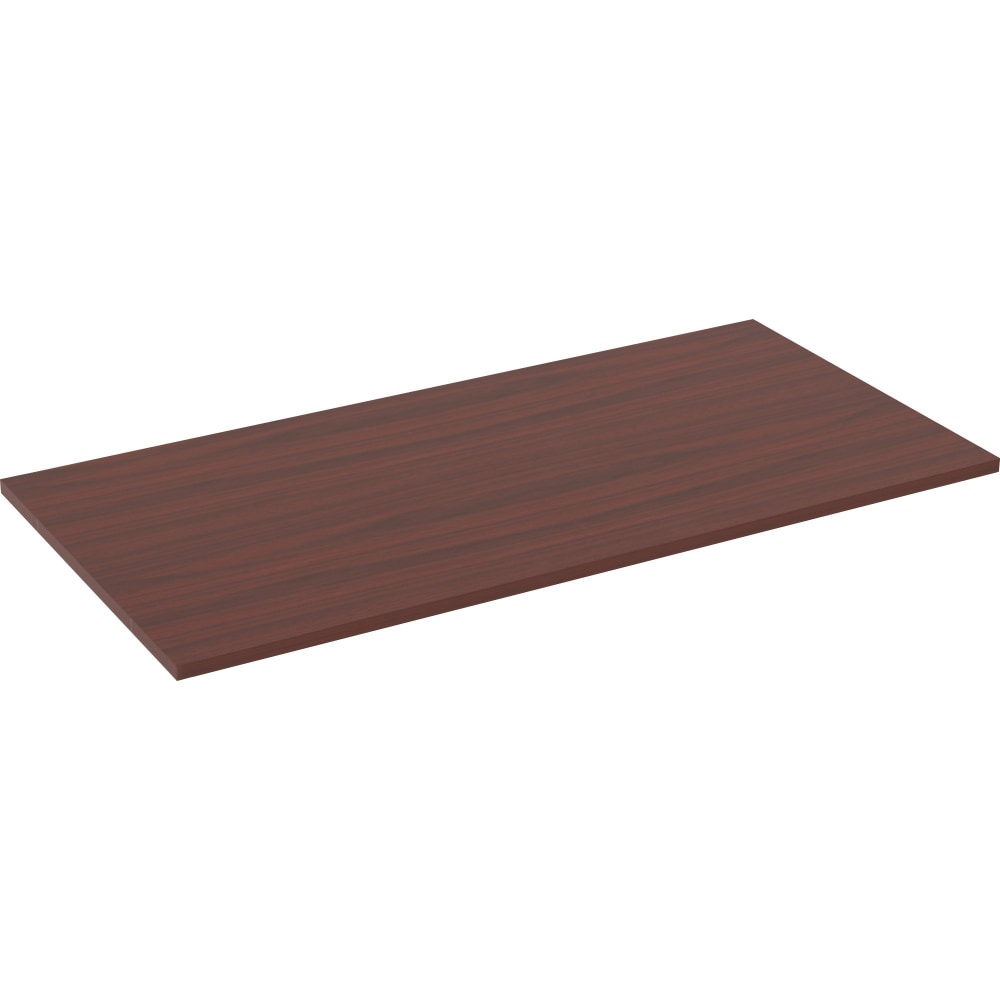 Lorell Relevance Series Desk Top, 60inW x 29 1/2inD, Mahogany