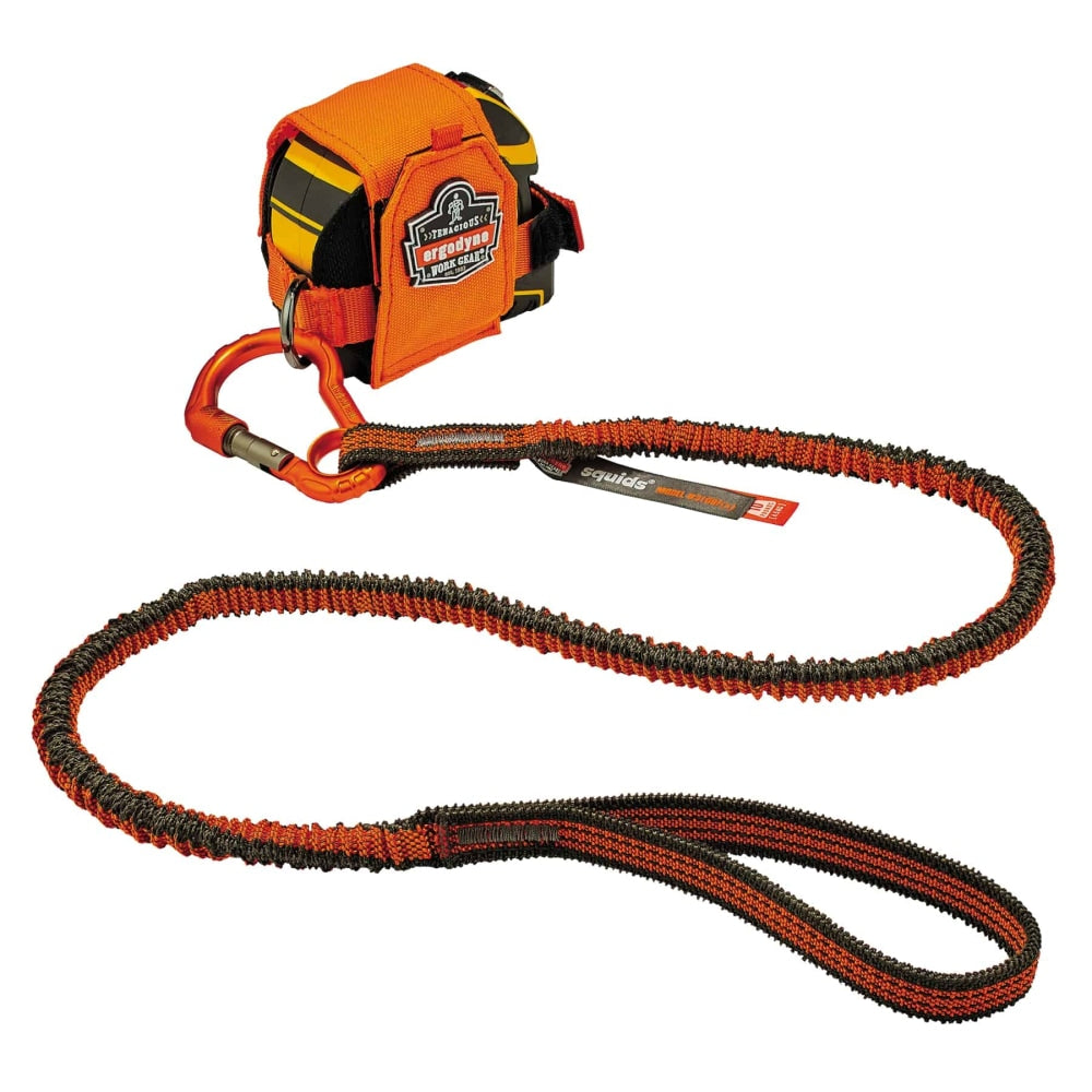 Ergodyne Squids 3193 Tape Measure Tethering Kit, 2 Lb, Orange/Gray