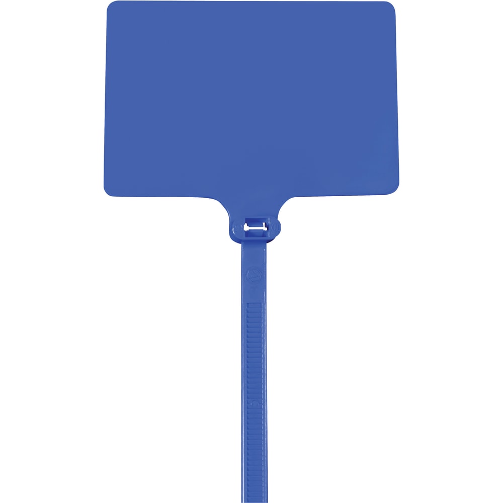 Partners Brand Identification Cable Ties, 9in, Blue, Case Of 100