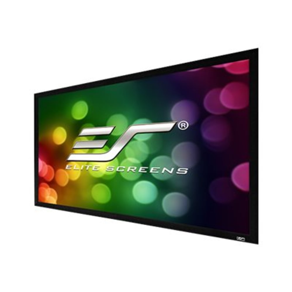 Elite Screens SableFrame 2 Series - Projection screen - wall mountable - 120in (120.1 in) - 16:9 - CineWhite - black