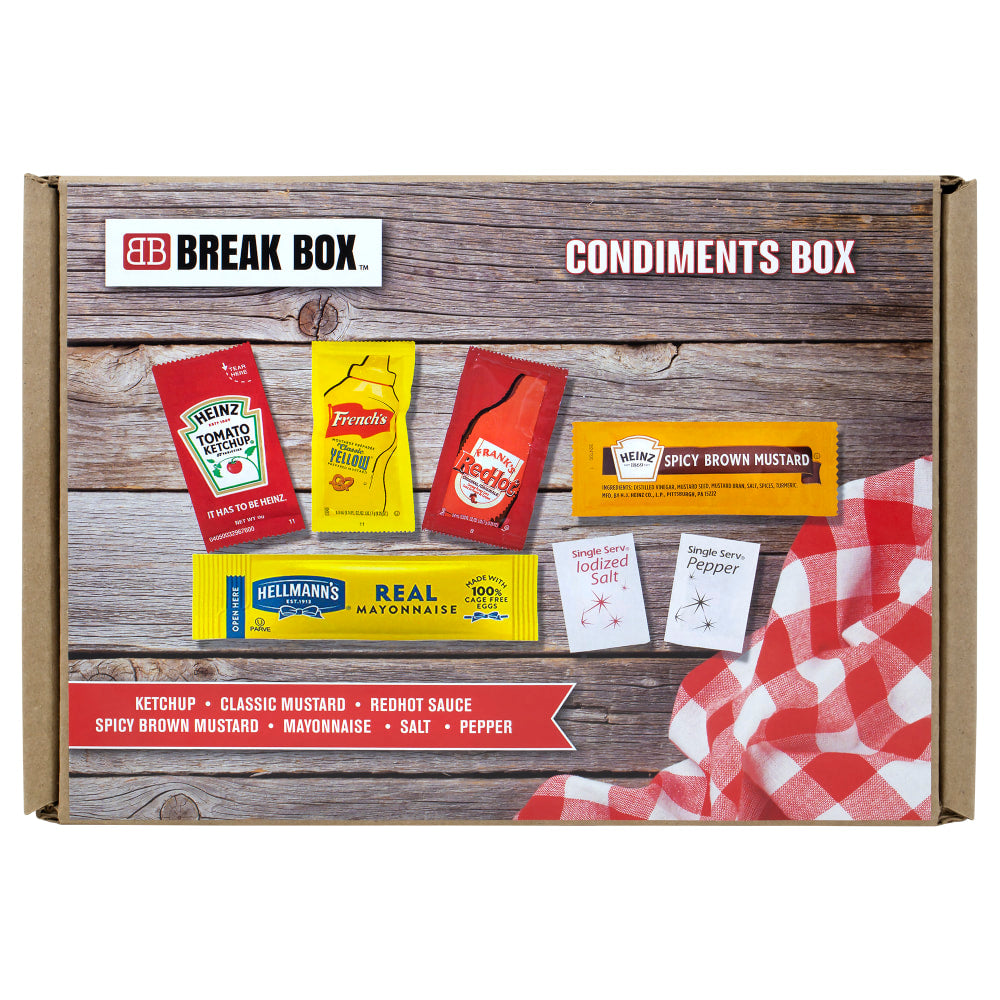 Snack Box Pros Condiment Box, 0.23 Oz, Box Of 515 Packets