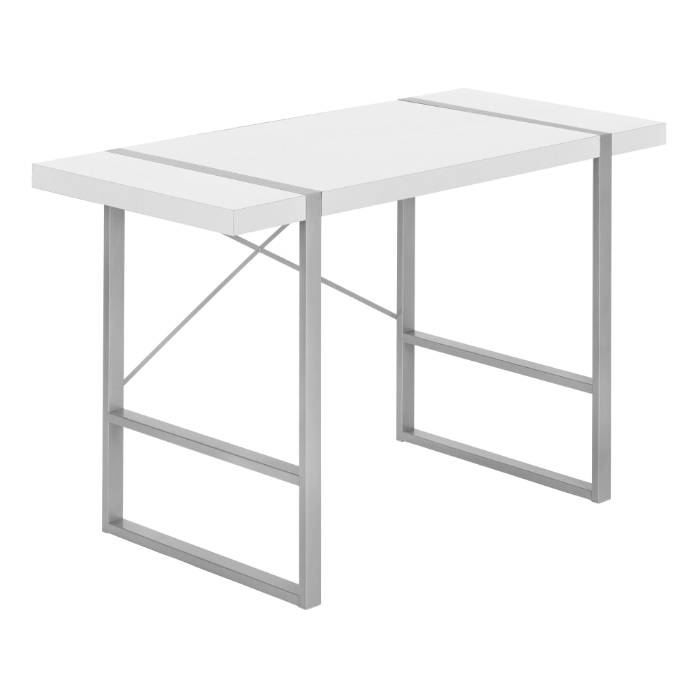 Monarch Specialties Randy 49inW Computer Desk, White