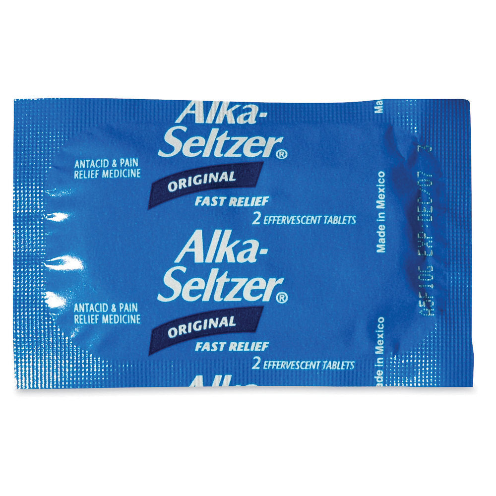 Lil Drugstore Alka-Seltzer, 2 Per Packet, Box Of 15 Packets