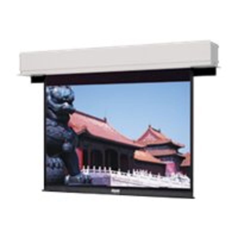 Da-Lite Advantage Deluxe Electrol Wide Format - Projection screen - ceiling mountable - motorized - 120 V - 189in (189 in) - 16:10 - Matte White - white powder coat