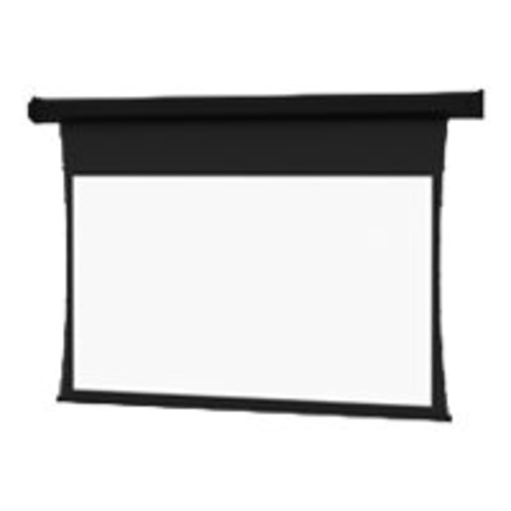 Da-Lite Tensioned Cosmopolitan Series Projection Screen - Wall or Ceiling Mounted Electric Screen - 164in Screen - Projection screen - ceiling mountable, wall mountable - motorized - 120 V - 164in (164.2 in) - 16:10 - Da-Mat - black