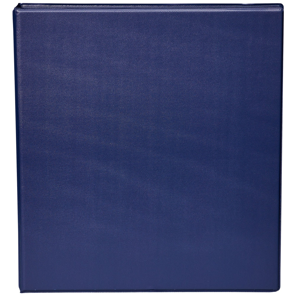 Office Depot Brand, Heavy-Duty 3-Ring Binder, 1in D-Rings, 49% Recycled, Navy